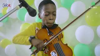 DADDY WEY DEY PAMPER  Moses Bliss  violin cover krabelmusicals childrensday music violin [upl. by Montagna]