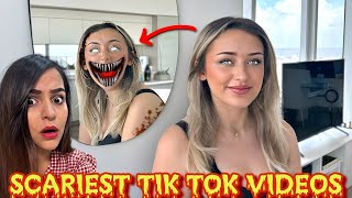 These are the CREEPIEST Tik Tok Videos on the Internet [upl. by Balkin79]