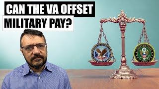 Can a Pension amp the VA Offset Military Pay [upl. by Ueihttam130]