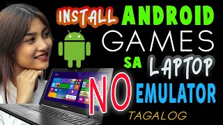 How to Install Android Apps and Games in Windows PC with and without Emulator [upl. by Dunn]