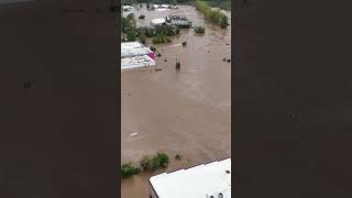 Massive flooding from Hurricane Helene leaves Asheville North Carolina underwater [upl. by Rolando360]