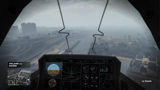 First person F160 Raiju jet thruogh Los Santos [upl. by Branen]