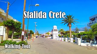 quotTake a Virtual Tour of Beautiful Stalida Crete  Explore The Best of This Mediterranean Gemquot [upl. by Eninaj528]