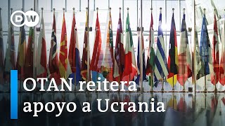 OTAN promete quotapoyo para Ucrania el tiempo que sea necesarioquot [upl. by Raynard]