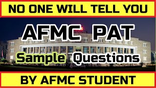 AFMC  PUNE  PAT  AFMC ADMISSION PROCESS  Psychological Assessment Test  NEET [upl. by Lonny]