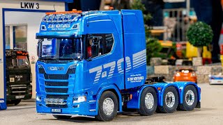 Epic RC Truck amp Construction Equipment Show Modelltruck Süd 2024 2 [upl. by Enaz]