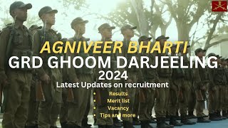 Agniveer Bharti Rally GRD Ghoom Darjeeling 2024 update… [upl. by Norat]