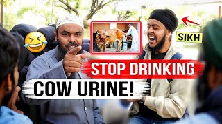 😂🇮🇳🔥MUSLIM vs SIKH DEBATE Shaykh Uthman GOES OFF On Hindu Rituals [upl. by Elbart393]