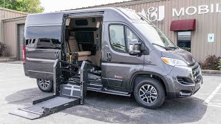 Ram ProMaster Tempest XHT Walkaround 2023 with BraunAbility Wheelchair Lift amp Power Door  PE511359 [upl. by Noivaz]