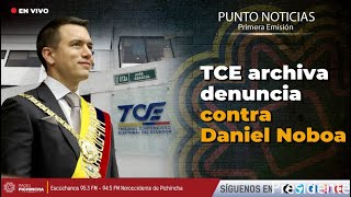 🔴 EnVIVO  TCE archiva denuncia contra Daniel Noboa [upl. by Courtund]