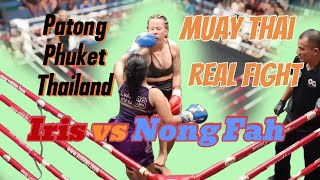 Iris vs Nong Fah fight 24Nov 2024 [upl. by Airekahs379]