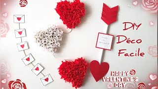 DIY Saint Valentin  Décoration facile et originale  Scrapbookingbysissi [upl. by Tillman]