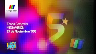 Tanda Comercial Megavisión 29 de Noviembre 1995 [upl. by Ganny]