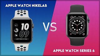 Apple Watch NikeLab vs Apple Watch Series 6 Comparison [upl. by Hanley]