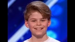 Merrick Hanna Americas got Talent all  full performances  AGT 2017 Season 12 [upl. by Middlesworth533]