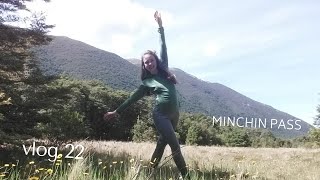 Vlog 22  Minchin Pass Route  Arthurs Pass  Katies World [upl. by Anirdnaxela686]