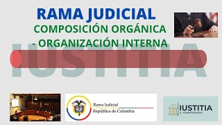 Cómo está conformada la Rama Judicial [upl. by Knarf]