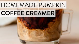 Pumpkin Coffee Creamer  Sallys Baking Recipes [upl. by Aiak]