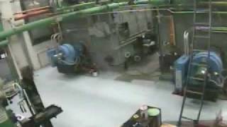 Boiler Explosion Surveillance Video [upl. by Hiett981]