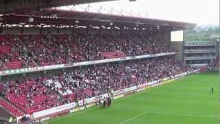 Blackpool Fans Chanting [upl. by Hakkeber]