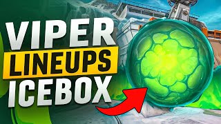 NEW Icebox Viper Guide  Setups Lineups and More [upl. by Anyrb323]