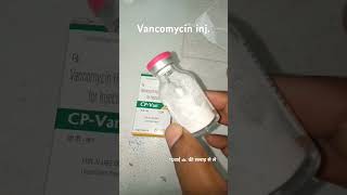 Vancomycin Injection uses in Hindi mediinformer [upl. by Johnnie]