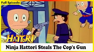 Ninja Hattori  Session 01  Ninja Hattori Steals The Cops Gun  Full Episode 02 [upl. by Floeter187]