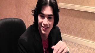 Interview Twilight Breaking Dawn star Booboo Stewart [upl. by Ialokin]