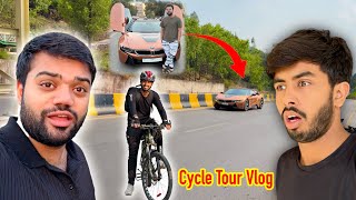 Ducky Bhai Hamare Piche Murree Aa Gaya 😍 4 Cycle Tour Vlog  Zohaib Pendu  Zohaib Sabir Vlogs [upl. by Ahtenak709]