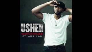 OMG  Usher Feat WillIAm With Lyrics OFFICIAL [upl. by Furtek]