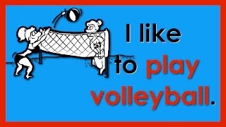 I Like To Play  Sports Vocabulary Easy English Conversation Practice  Mark Kulek  ESL [upl. by Hudis679]