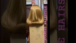 Japanese hairstyle for long hair 🇯🇵shorts [upl. by Grete]