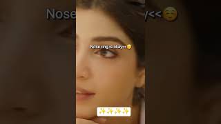 Nose pin is love 😘😘 foryou nosepinstyle nosepindesign nose foryou viralvideo love [upl. by Imuy262]