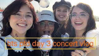 vlog bts ptd la day 3 concert 💜 [upl. by Yarased]