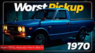 20 WORST Pickup Trucks From The 1970s That Should Have Never Existed [upl. by True]