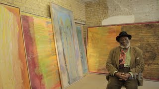 Frank Bowling – From Figuration to Abstraction  Artist Interview  TateShots [upl. by Yetsirhc]