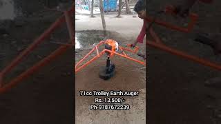 71cc Earth auger RS 13500 9787672239 melur madurai d TN🇮🇳🙏 [upl. by Gradeigh485]