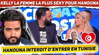 HANOUNA interdit dentrer en Tunisie et utilise Kelly vedovelli pour annuler son Boycott  tpmp [upl. by Wanda]