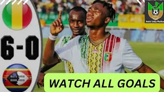 Mali🇲🇱 🆚 Eswatini🇸🇿 60 Highlights  Afcon qualifier [upl. by Archie568]