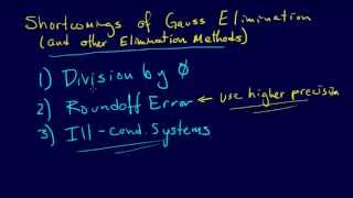 3213Linear Algebra Gauss Elimination with Pivoting [upl. by Assele]