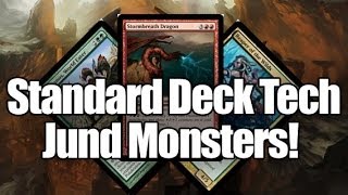 MTG  Standard Deck Tech Jund Monsters [upl. by Ojyram908]