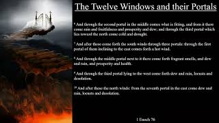 1 Enoch 76  The Twelve Windows and their Portals [upl. by Nahtnoj]