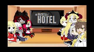 hazbin hotel reagindo ao rap do alastor takeru my au appleradio gacha parte 1 [upl. by Gerty]