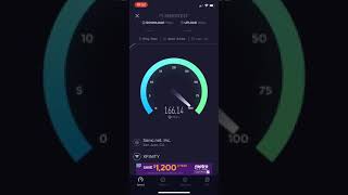 Internet Speed Test Results  Xfinity Cable Internet 150mbps Plan [upl. by Patnode]