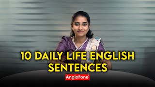 Daily life sentences  Spoken English in Malayalam [upl. by Eilime]