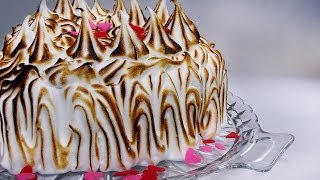 Baked Alaska Recipe [upl. by Solracnauj]