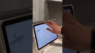 Wow This rotating keyboard feels like magicfyp ipad ipadpro keyboards smartphone [upl. by Ole]