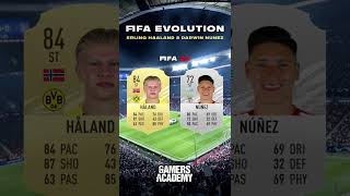 Haaland and Nunez FIFA Evolution🔝 [upl. by Eveam]