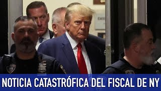 🚨 ¡Trump recibe NOTICIA CATASTRÓFICA del Fiscal de Nueva York [upl. by Mutz]