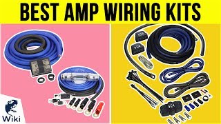 10 Best Amp Wiring Kits 2019 [upl. by Dixie850]